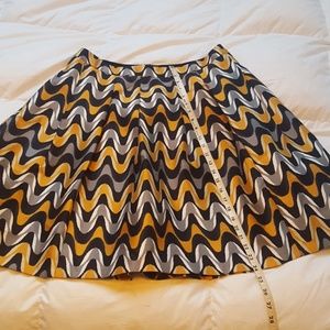 Lane Bryant knee length circle skirt